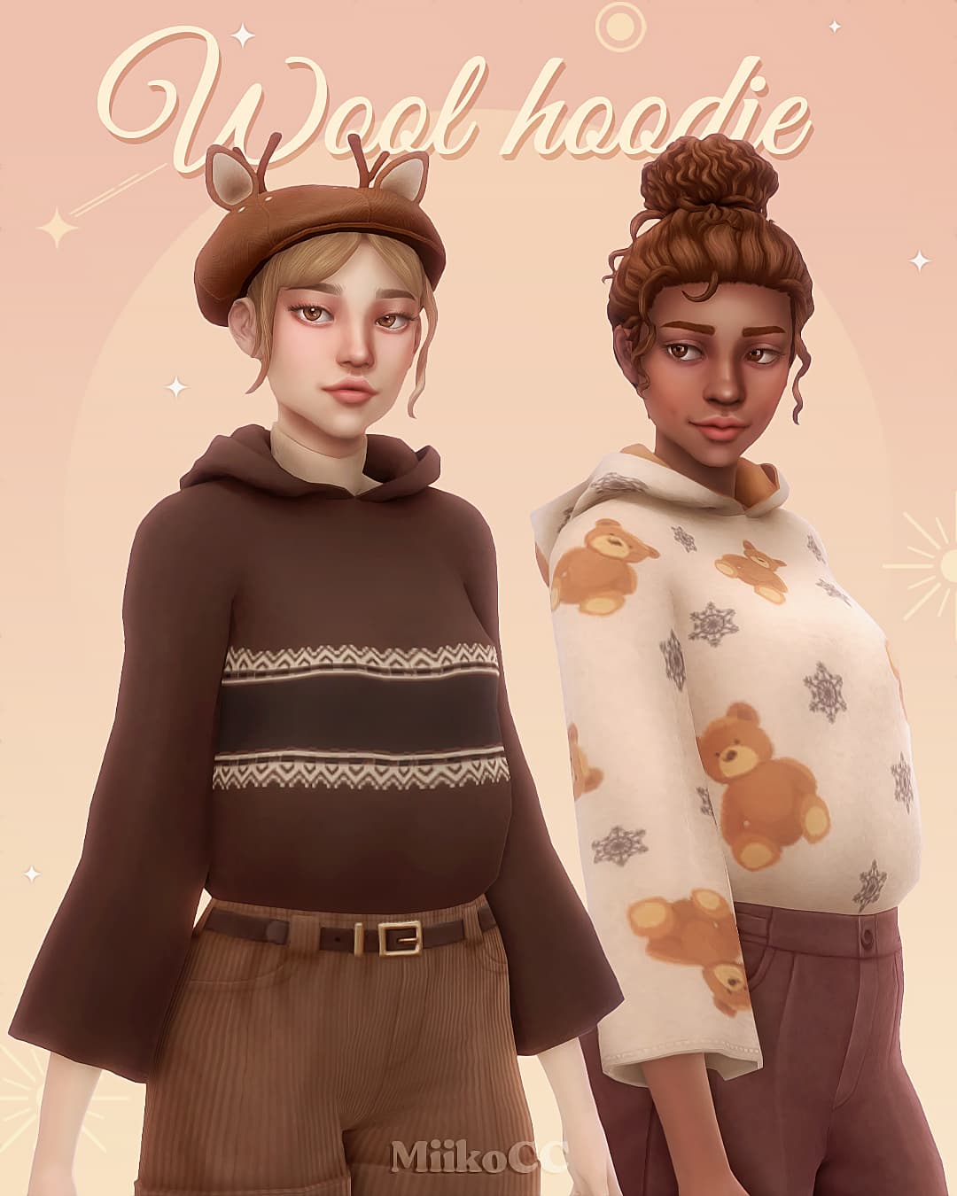 Шерстяная кофта-худи Wool Hoodie